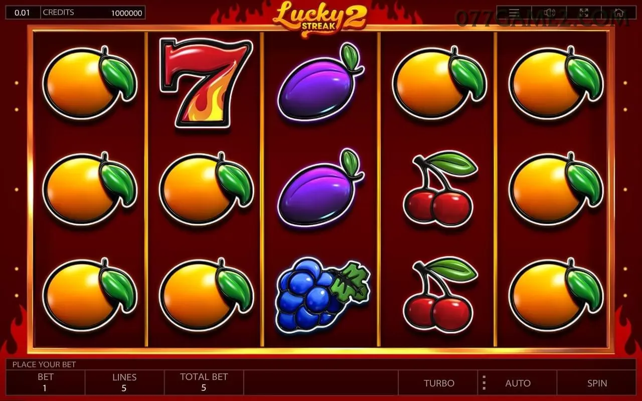 Slots no app 077game mobile